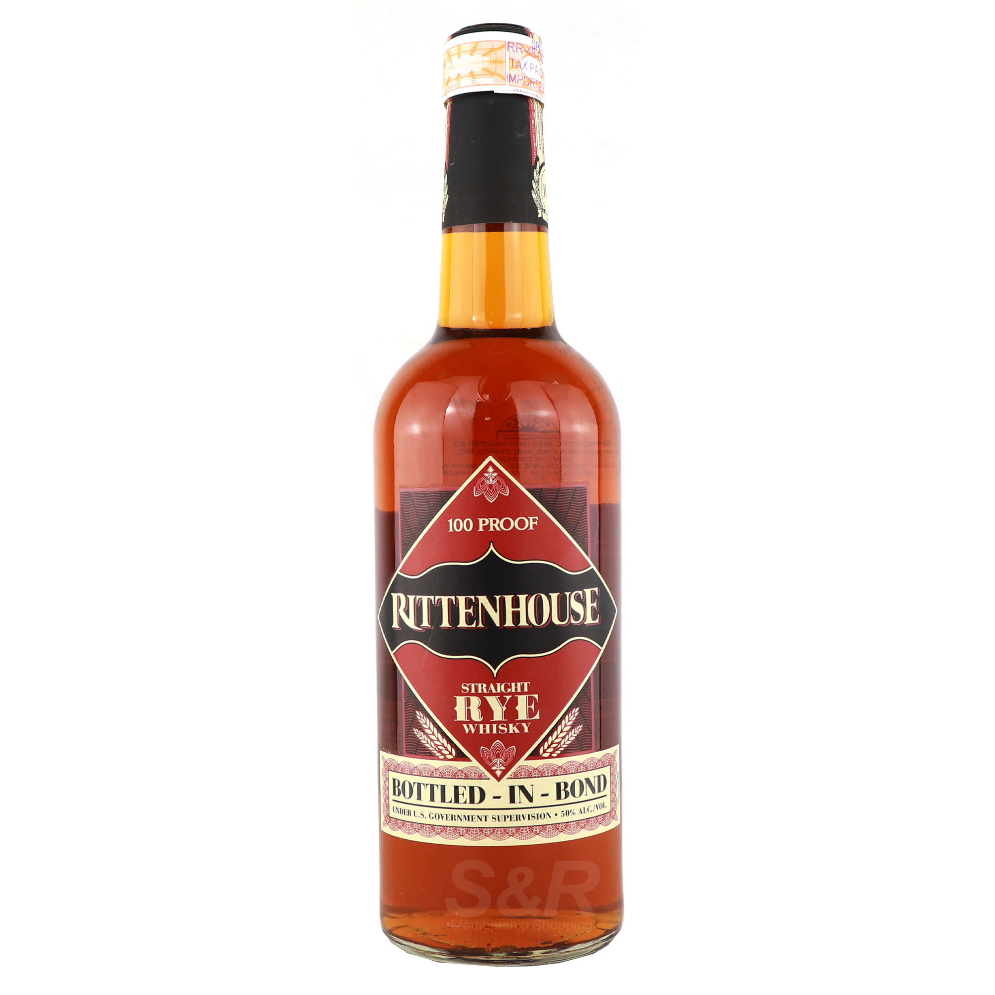 Rittenhouse Straight Rye Whiskey 750mL Rittenhouse Straight Rye Whiskey 750mL